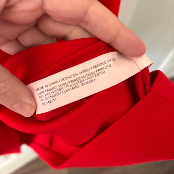 Eloquii Flare Sleeve Scuba Dress - Picture 5 of 8